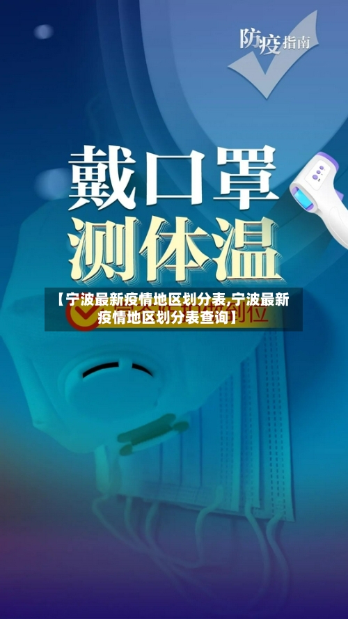 【宁波最新疫情地区划分表,宁波最新疫情地区划分表查询】-第2张图片