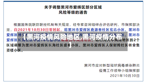【黑河疫情风险地区,黑河疫情分布】-第2张图片