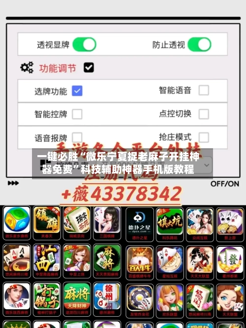 一键必胜“微乐宁夏捉老麻子开挂神器免费”科技辅助神器手机版教程-第2张图片