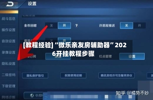 [教程经验]“微乐亲友房辅助器”2026开挂教程步骤-第3张图片