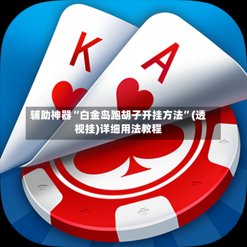 辅助神器“白金岛跑胡子开挂方法”(透视挂)详细用法教程-第3张图片