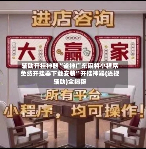 辅助开挂神器“雀神广东麻将小程序免费开挂器下载安装”开挂神器{透视辅助}全揭秘-第3张图片