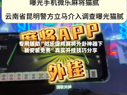 专用辅助“微乐捉鸡麻将外卦神器下载安装免费	”真实开挂技巧分享-第2张图片