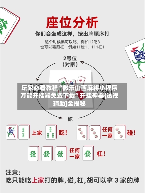 玩家必看教程“微乐山西麻将小程序万能开挂器免费下载”开挂神器{透视辅助}全揭秘-第3张图片