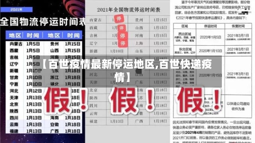 【百世疫情最新停运地区,百世快递疫情】-第2张图片