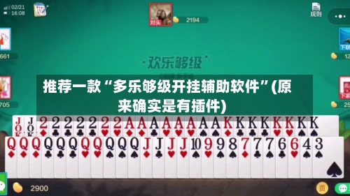 推荐一款“多乐够级开挂辅助软件”(原来确实是有插件)