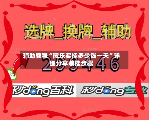 辅助教程“微乐买挂多少钱一天	”详细分享装挂步骤-第3张图片