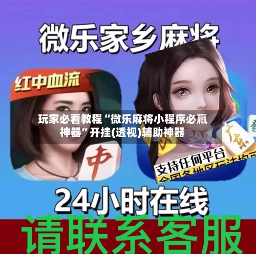 玩家必看教程“微乐麻将小程序必赢神器”开挂(透视)辅助神器-第2张图片