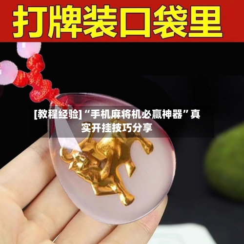 [教程经验]“手机麻将机必赢神器”真实开挂技巧分享