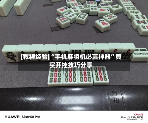 [教程经验]“手机麻将机必赢神器”真实开挂技巧分享-第2张图片