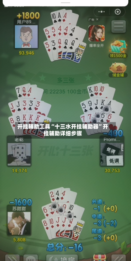 开挂辅助工具“十三水开挂辅助器”开挂辅助详细步骤-第2张图片