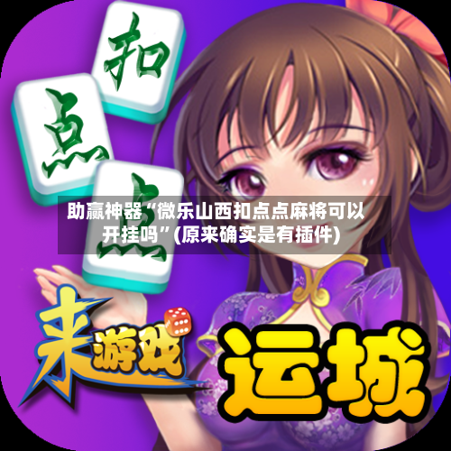 助赢神器“微乐山西扣点点麻将可以开挂吗”(原来确实是有插件)-第2张图片