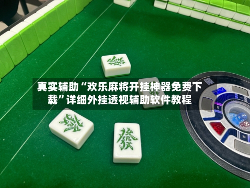 真实辅助“欢乐麻将开挂神器免费下载”详细外挂透视辅助软件教程-第2张图片