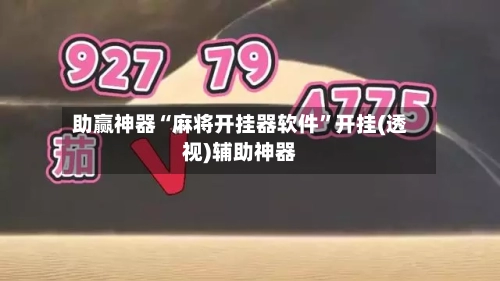 助赢神器“麻将开挂器软件	”开挂(透视)辅助神器-第2张图片