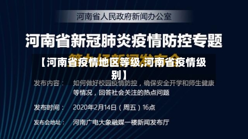 【河南省疫情地区等级,河南省疫情级别】-第2张图片