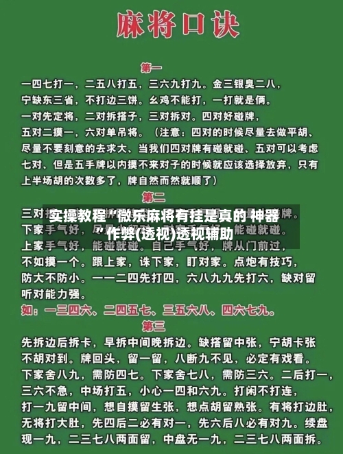 实操教程“微乐麻将有挂是真的 神器”作弊(透视)透视辅助-第2张图片