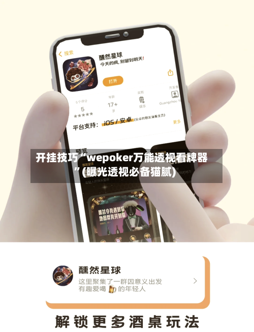 开挂技巧“wepoker万能透视看牌器”(曝光透视必备猫腻)-第3张图片