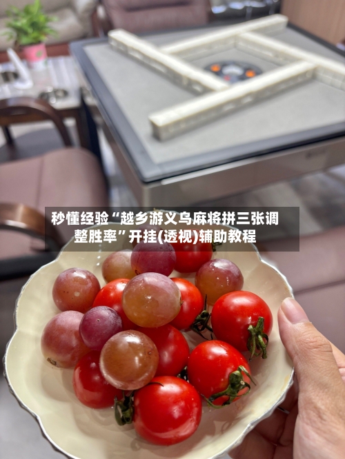 秒懂经验“越乡游义乌麻将拼三张调整胜率”开挂(透视)辅助教程-第2张图片