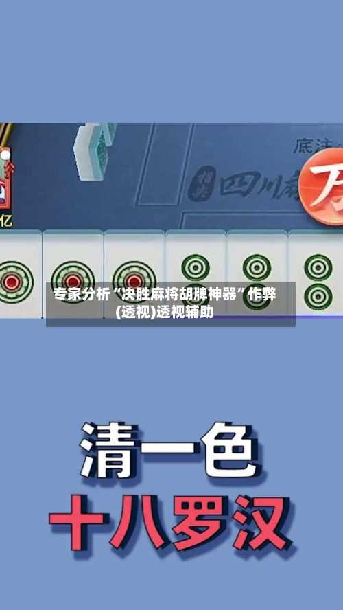专家分析“决胜麻将胡牌神器”作弊(透视)透视辅助-第2张图片