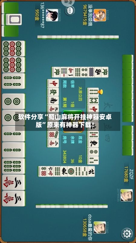 软件分享“蜀山麻将开挂神器安卓版	”原来有神器下载！-第2张图片