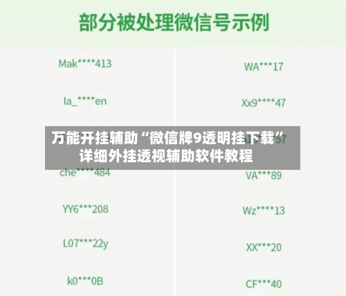 万能开挂辅助“微信牌9透明挂下载	”详细外挂透视辅助软件教程-第2张图片