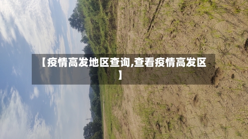 【疫情高发地区查询,查看疫情高发区】
