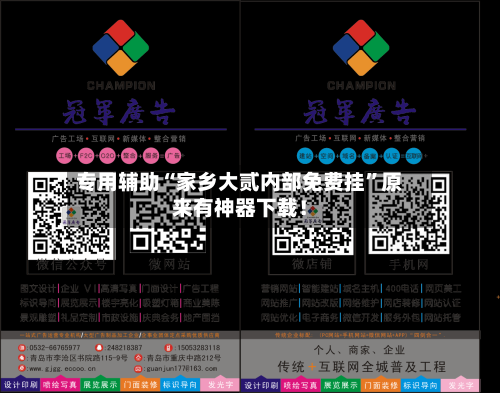 专用辅助“家乡大贰内部免费挂”原来有神器下载！