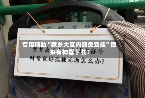 专用辅助“家乡大贰内部免费挂”原来有神器下载！-第2张图片