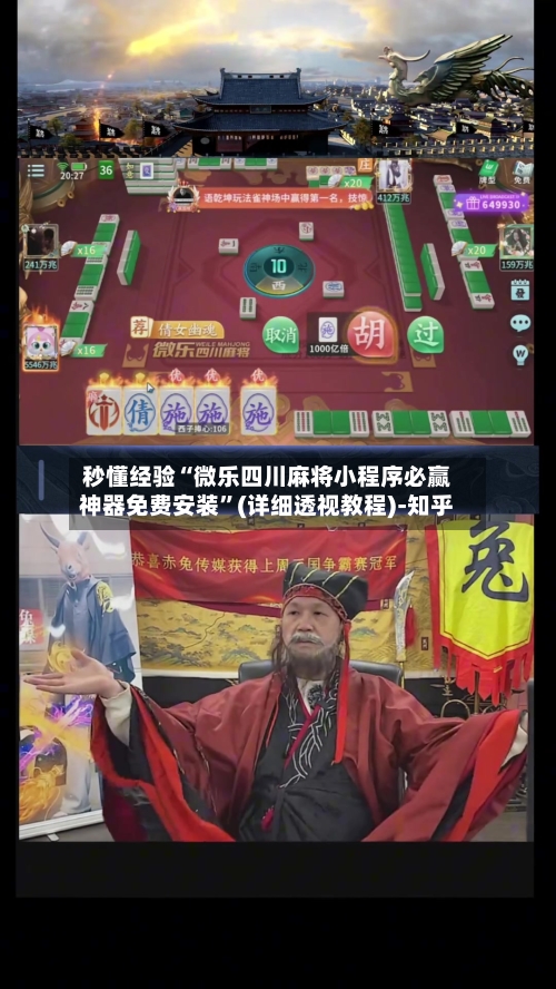 秒懂经验“微乐四川麻将小程序必赢神器免费安装”(详细透视教程)-知乎-第3张图片