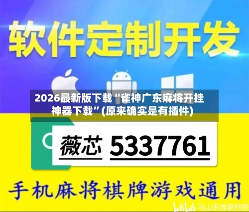 2026最新版下载“雀神广东麻将开挂神器下载”(原来确实是有插件)