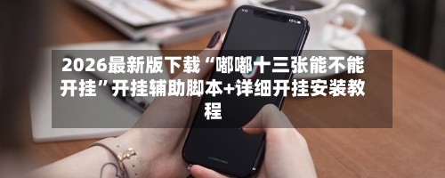 2026最新版下载“嘟嘟十三张能不能开挂	”开挂辅助脚本+详细开挂安装教程-第2张图片