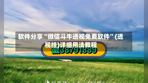 软件分享“微信斗牛透视免费软件”(透视挂)详细用法教程-第2张图片
