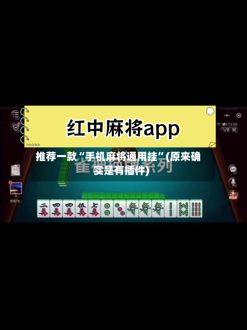 推荐一款“手机麻将通用挂”(原来确实是有插件)-第2张图片