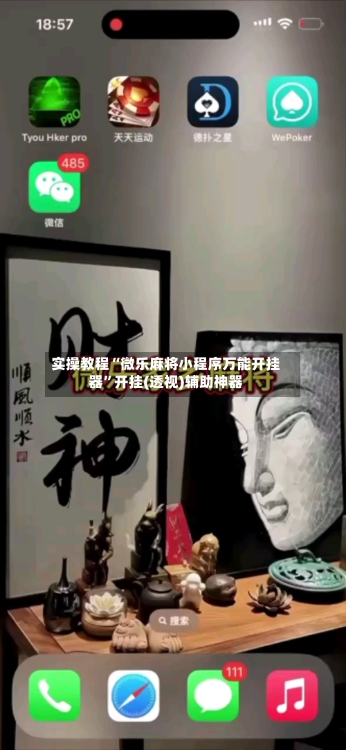 实操教程“微乐麻将小程序万能开挂器”开挂(透视)辅助神器-第2张图片