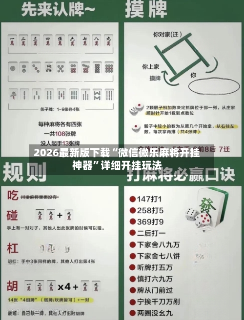 2026最新版下载“微信微乐麻将开挂神器”详细开挂玩法-第2张图片