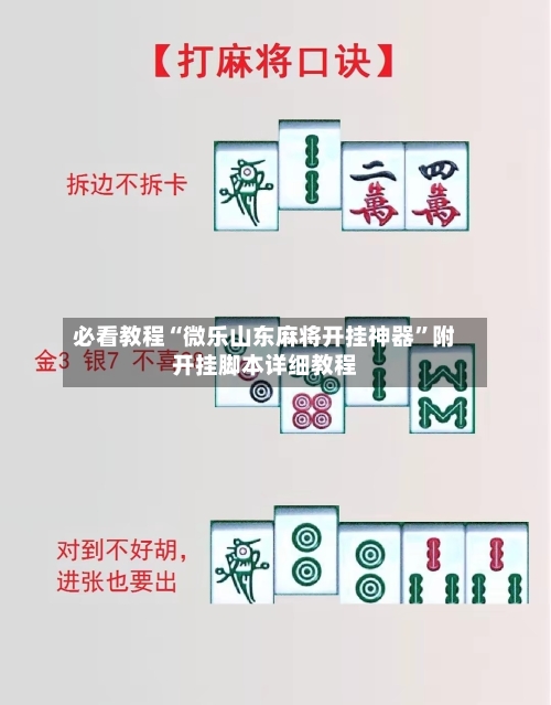 必看教程“微乐山东麻将开挂神器”附开挂脚本详细教程-第2张图片