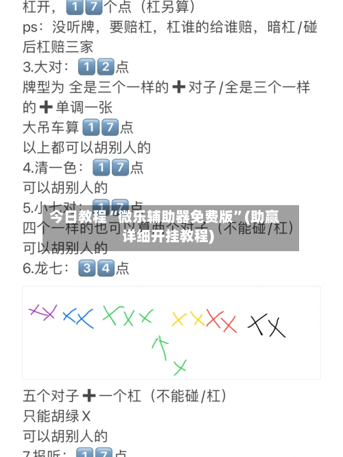 今日教程“微乐辅助器免费版”(助赢详细开挂教程)