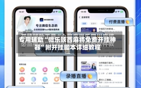 专用辅助“微乐陕西麻将免费开挂神器”附开挂脚本详细教程-第2张图片