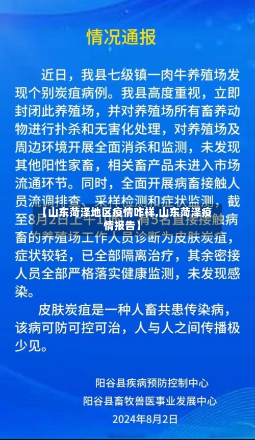 【山东菏泽地区疫情咋样,山东菏泽疫情报告】-第2张图片