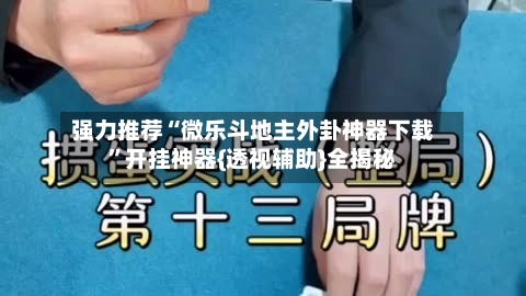 强力推荐“微乐斗地主外卦神器下载”开挂神器{透视辅助}全揭秘-第3张图片