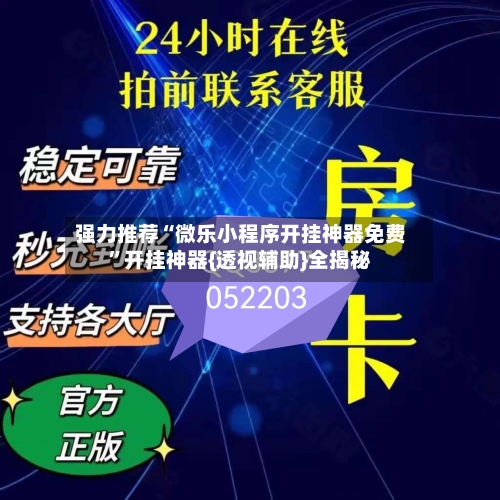 强力推荐“微乐小程序开挂神器免费”开挂神器{透视辅助}全揭秘-第3张图片