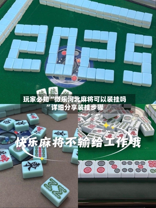 玩家必知“微乐河北麻将可以装挂吗	”详细分享装挂步骤-第2张图片