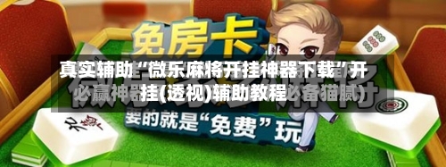 真实辅助“微乐麻将开挂神器下载”开挂(透视)辅助教程-第3张图片