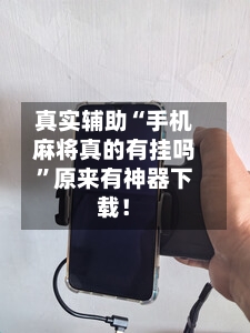 真实辅助“手机麻将真的有挂吗”原来有神器下载！-第3张图片