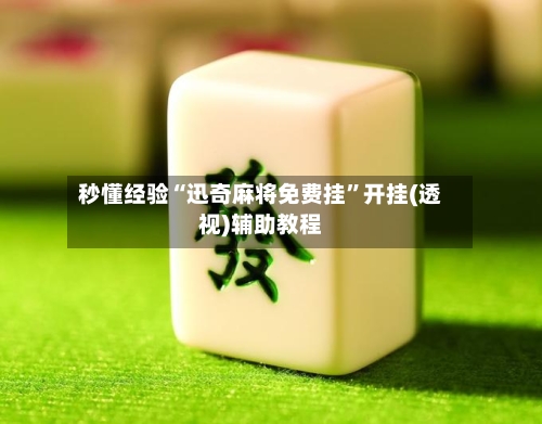 秒懂经验“迅奇麻将免费挂”开挂(透视)辅助教程