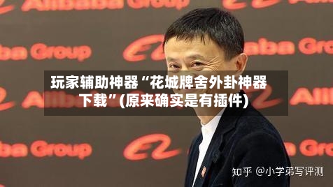 玩家辅助神器“花城牌舍外卦神器下载”(原来确实是有插件)-第2张图片