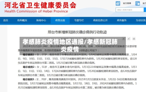 孝感肺炎疫情地区通报/孝感新冠肺炎疫情-第2张图片