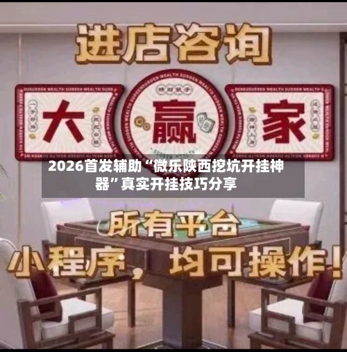 2026首发辅助“微乐陕西挖坑开挂神器”真实开挂技巧分享-第2张图片