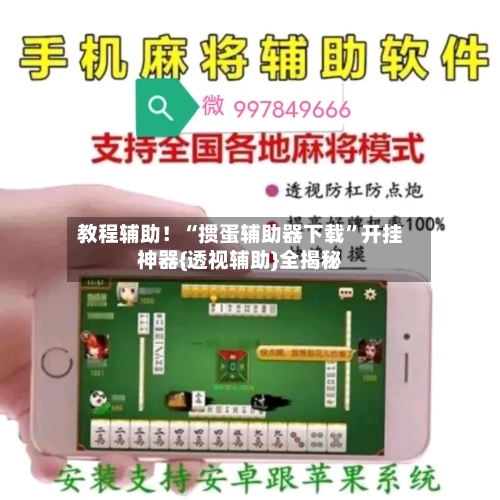 教程辅助！“掼蛋辅助器下载	”开挂神器{透视辅助}全揭秘-第2张图片