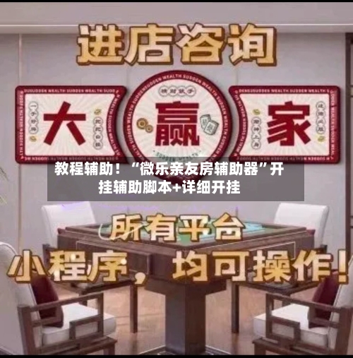 教程辅助！“微乐亲友房辅助器”开挂辅助脚本+详细开挂-第2张图片